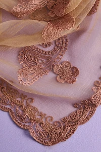 Rosewood Large Boho Sheer Lace Bandana