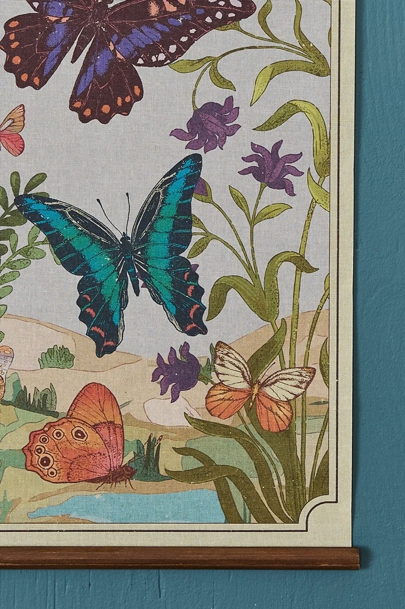 EBX Butterfly Garden Wall Art Banner
