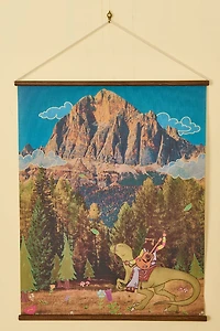 EBX Dino Rider Wall Art Banner