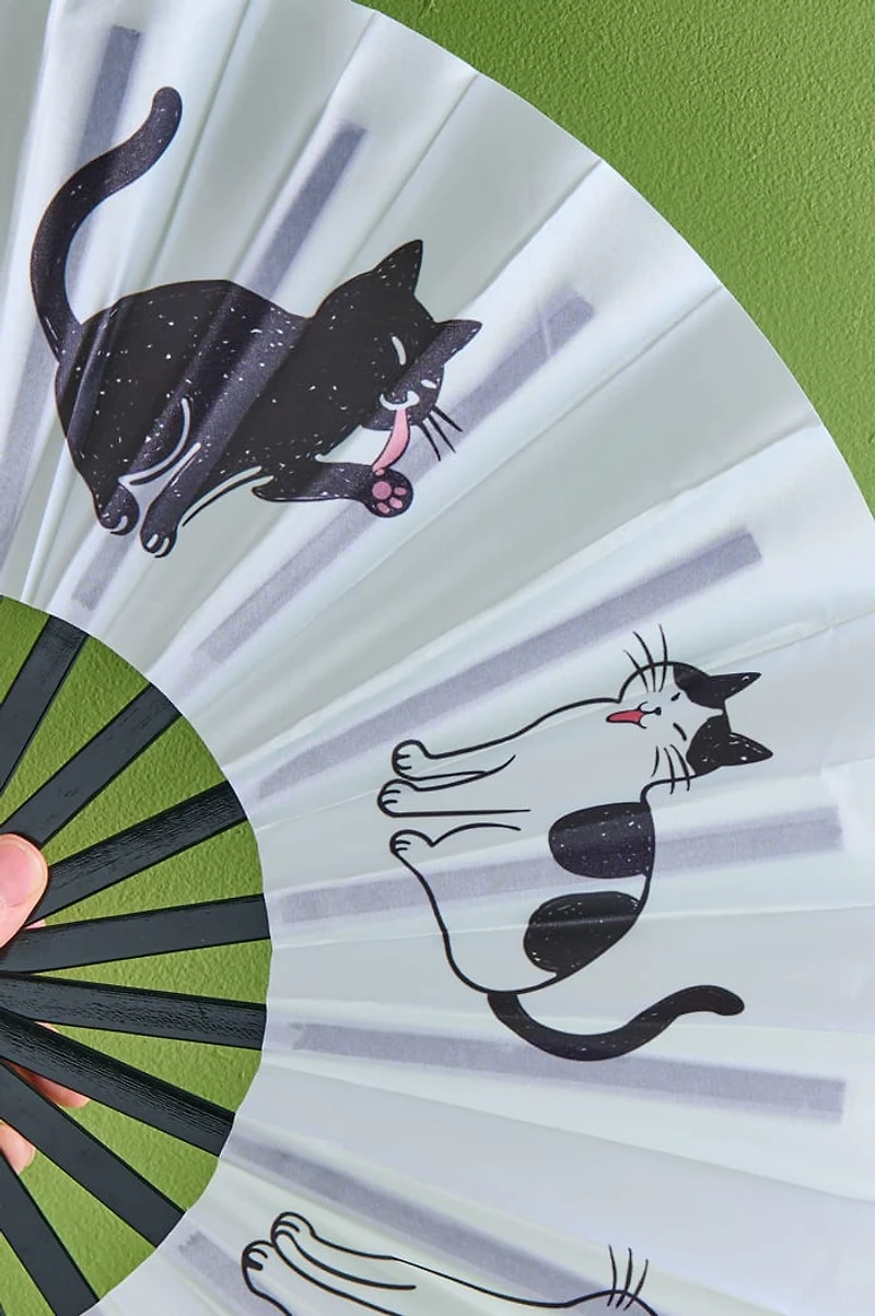 Kitty Festival Hand Fan