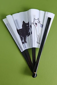Kitty Festival Hand Fan