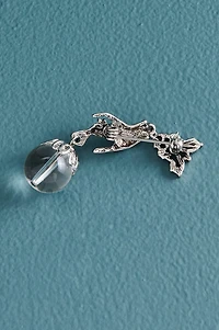 Silver Victorian Hand Brooch