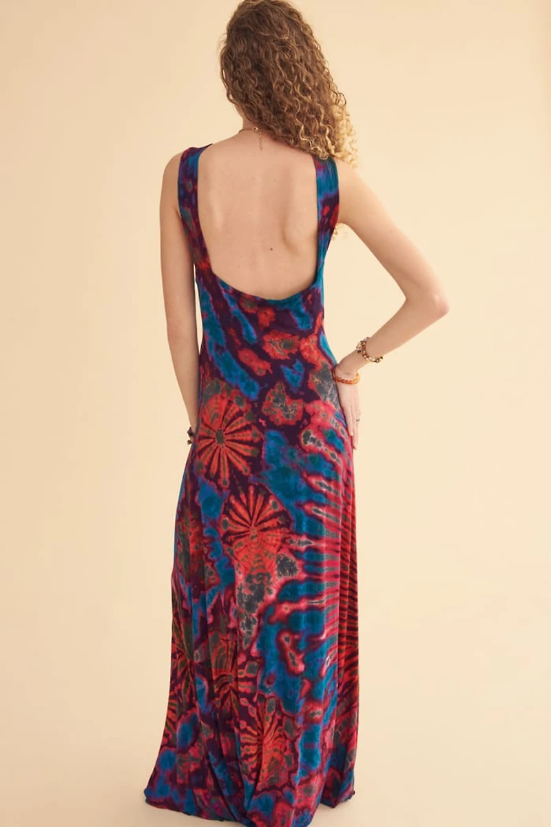 Mirage Artisan Tie Dye Tank Maxi Dress