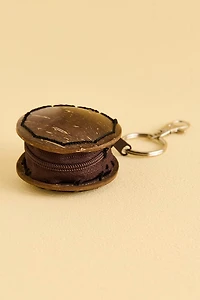 Coconut Coin Pouch Bag Charm