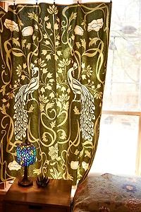 Art Nouveau Peacocks MD Tapestry