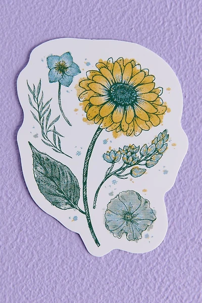 EBX Wildflowers Sticker
