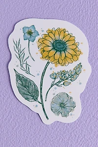 EBX Wildflowers Sticker