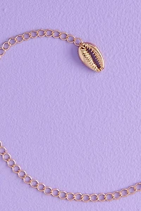 Gold Coastal Seashell Belly Chain Belt