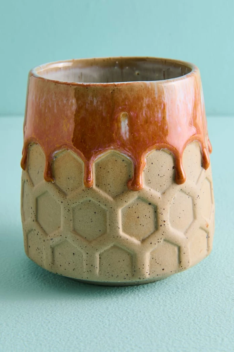 Dripping Honeycomb Mug