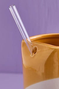 Butterfly Retro Tumbler With Straw