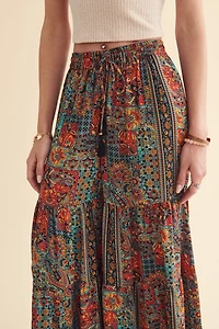 Flower Child Tiered Wide Leg Pants