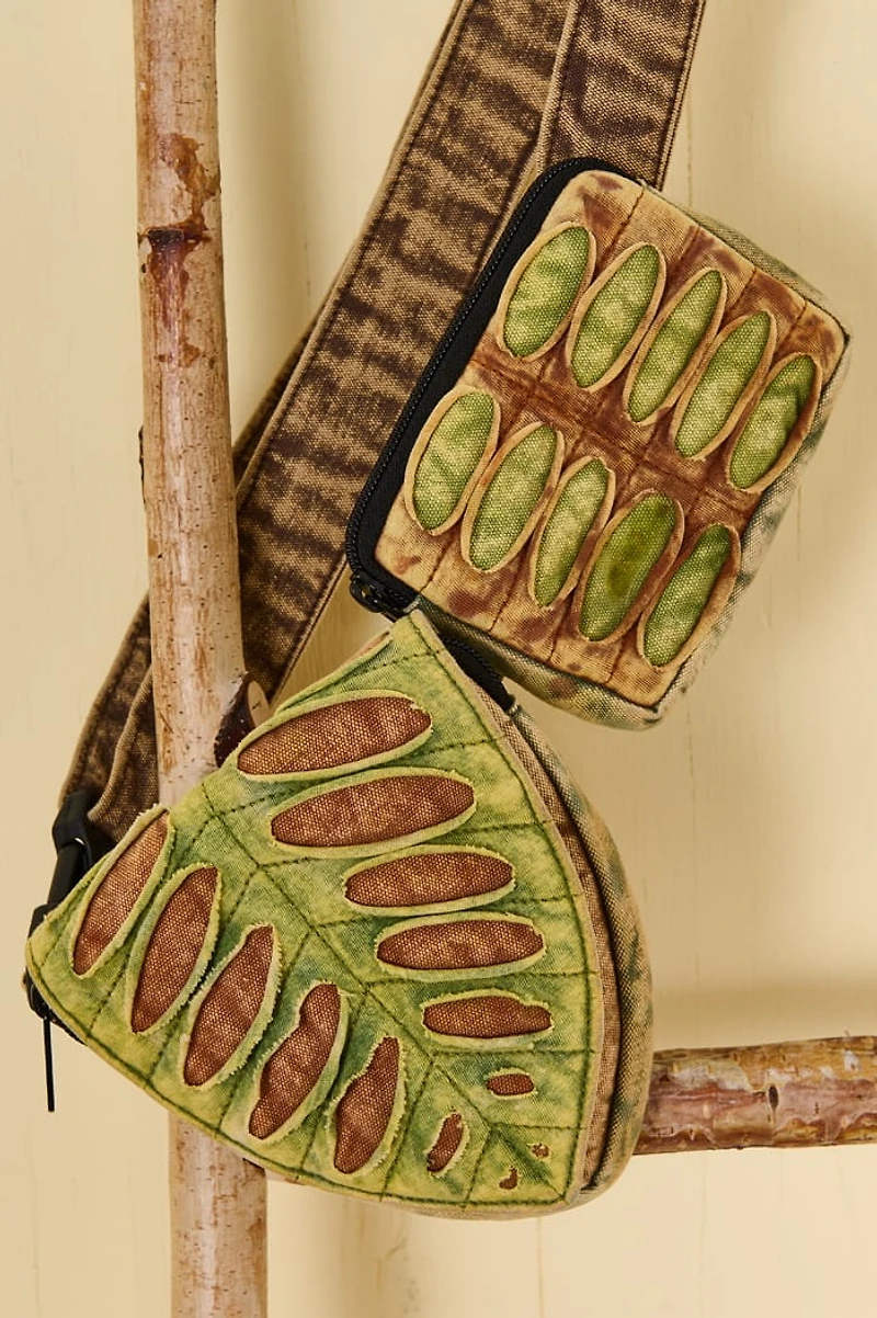 Woodland Leaf Distressed Hip Pack