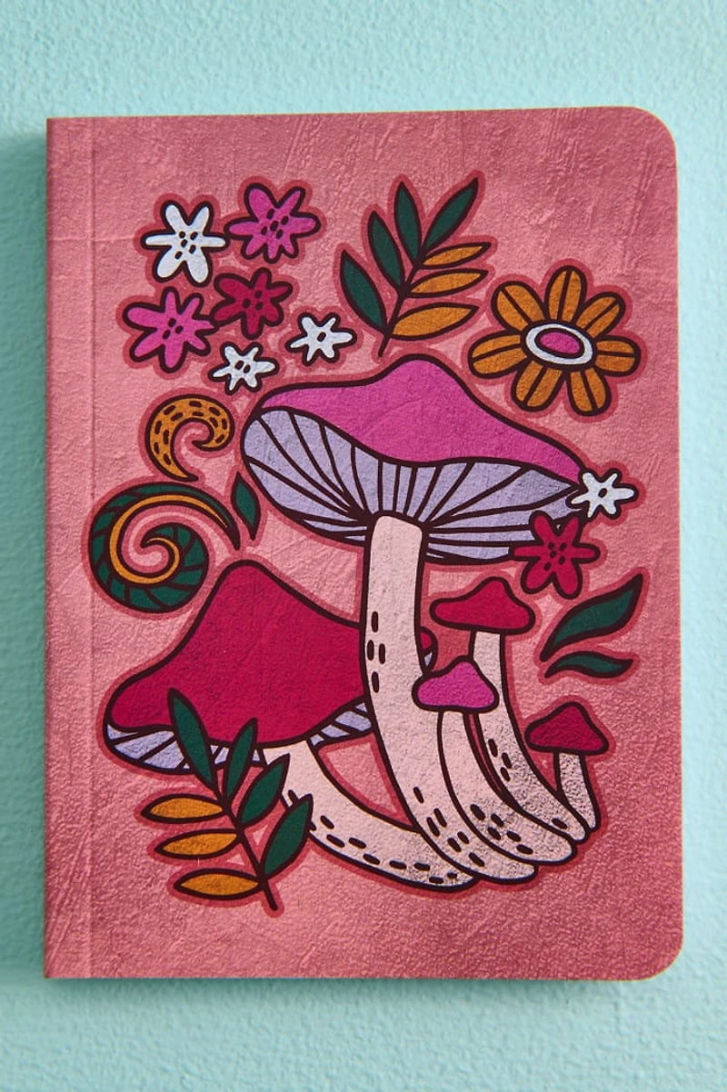 Retro Mushroom Mini Journal Set
