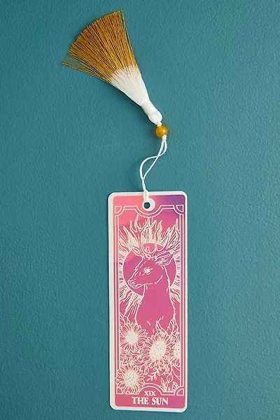 The Sun Tarot Card Holographic Bookmark
