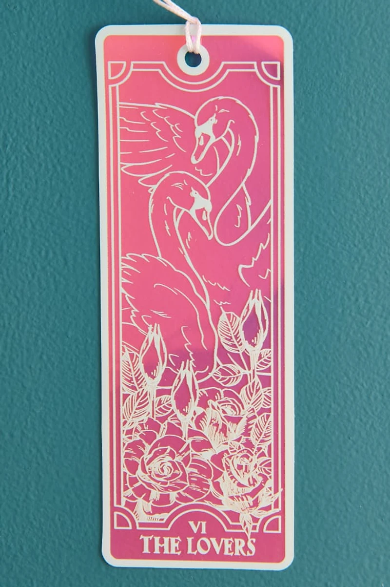 The Lovers Tarot Card Holographic Bookmark