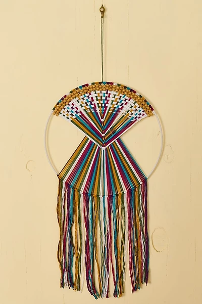 Sunburst Retro Macrame Wall Hanging