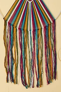 Sunburst Retro Macrame Wall Hanging