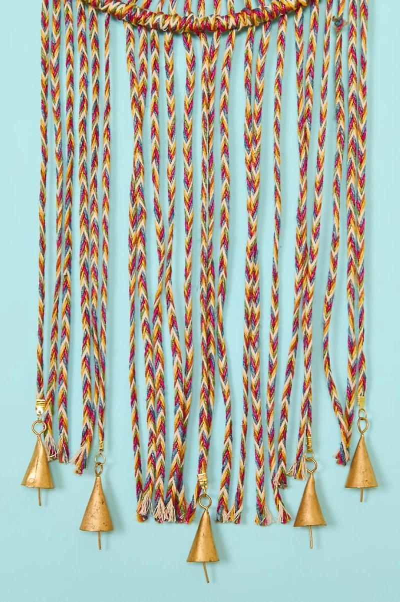 Tree of Life Braided Bell Wall Hanging