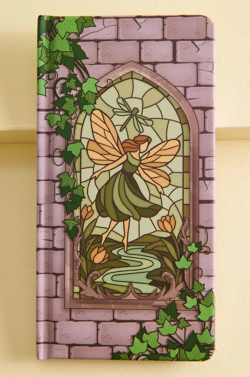 Fairyland Stained Glass Slim Journal