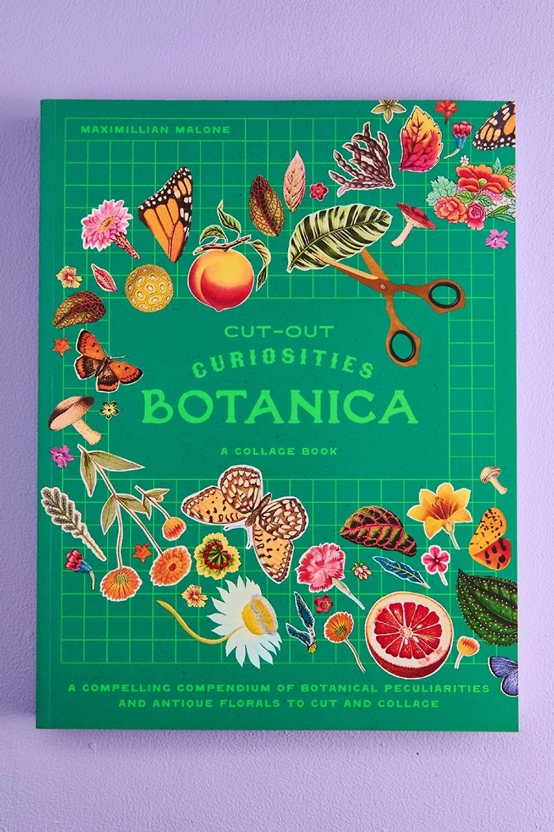 Cut-Out Curiosities: Botanica Paper Collage Book
