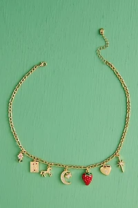 Buy Strawberry Moon Necklace Online for Boho Jewelry Style