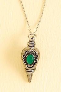 Jade Mini Potion Bottle Necklace