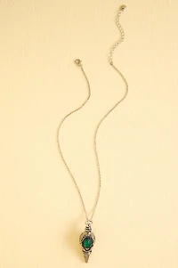 Jade Mini Potion Bottle Necklace