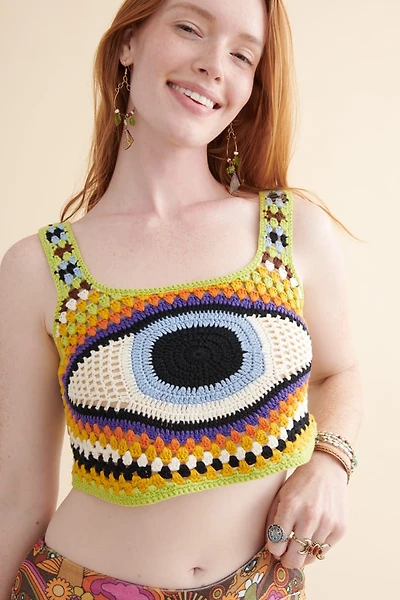 Mystic Evil Eye Crochet Tank