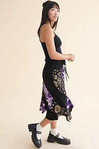 Two Tone Astro Convertible Dress Skirt