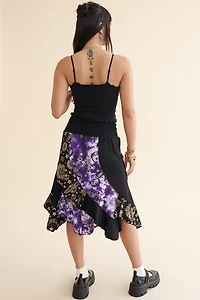 Two Tone Astro Convertible Dress Skirt