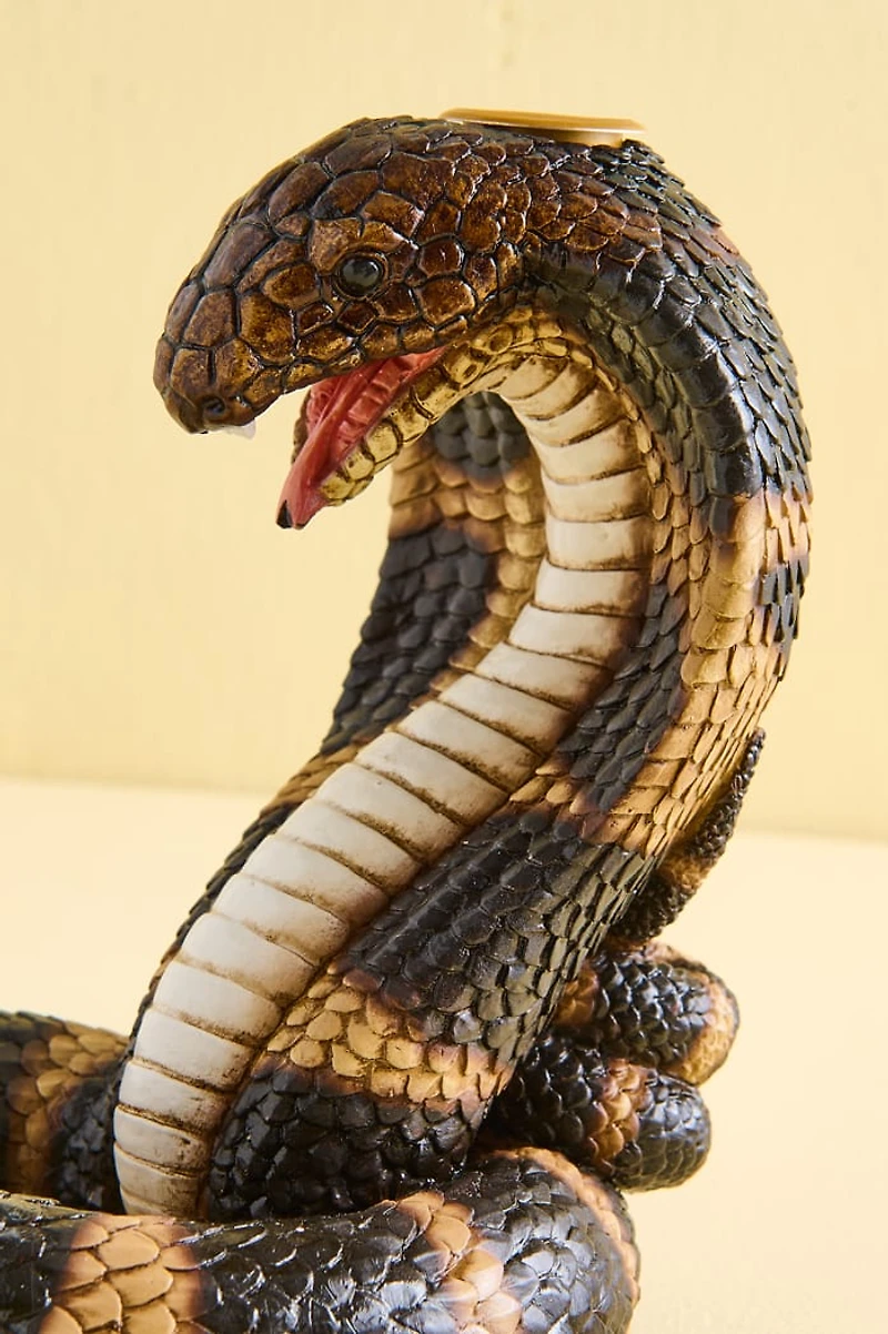 Striking Cobra Backflow Incense Burner