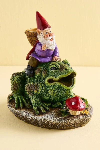 Toad Gnome Backflow Incense Burner