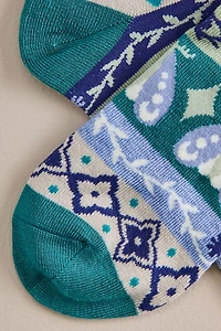 EBX Mystical Boho Scallop Socks