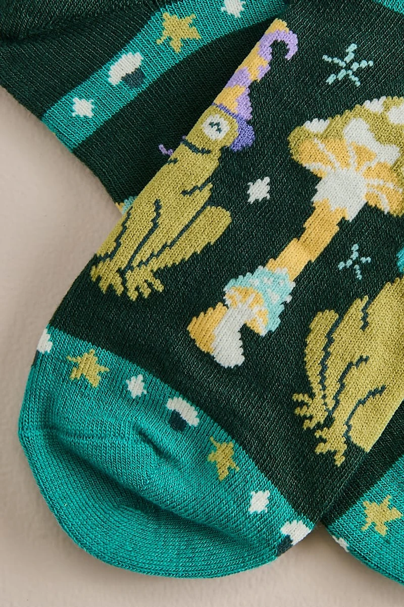 EBX Wizard Frog Socks