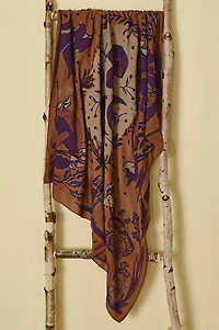 Rust Mushroom Large Boho Bandana
