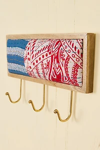 Assorted Kantha Fabric Wall Hook