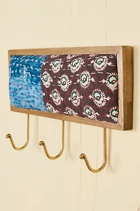 Assorted Kantha Fabric Wall Hook