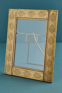 Brass Boho Floating Glass Photo Frame