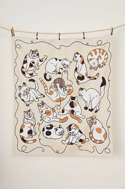 EBX Cattitude SM Tapestry
