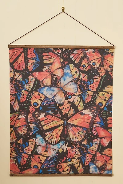 Butterfly Chaos Wall Art Banner