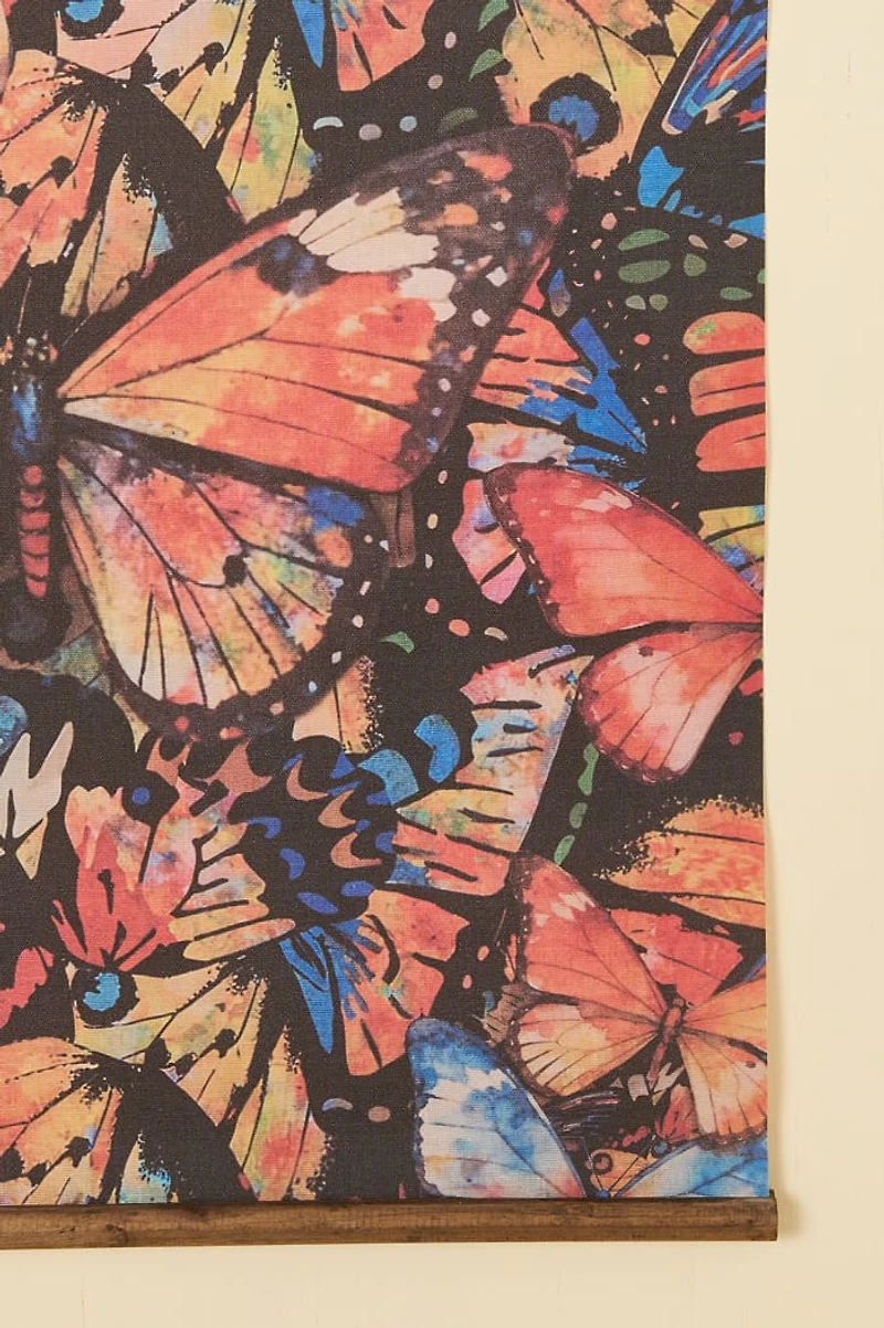 Butterfly Chaos Wall Art Banner