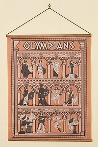 Olympians Chart Wall Art Banner