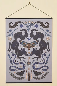Mystic Wolf Wall Art Banner
