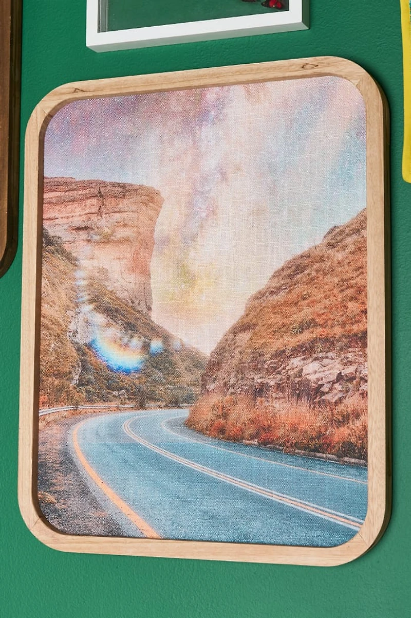 Canyon Road Trip Wood Frame Wall Art