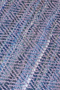 Denim Purple Jute Boho Area Rug
