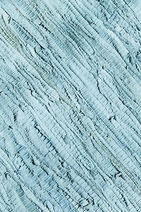 Blue Two Tone Leather Boho Area Rug