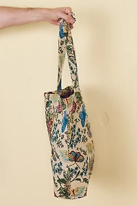 Butterfly Garden Jacquard Tote Bag
