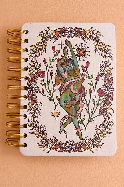 Dancing Mystic Goddess Spiral Journal