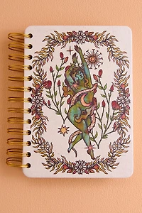 Dancing Mystic Goddess Spiral Journal