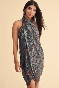 Desert Dusk Artisan Tie Dye Wrap Sarong